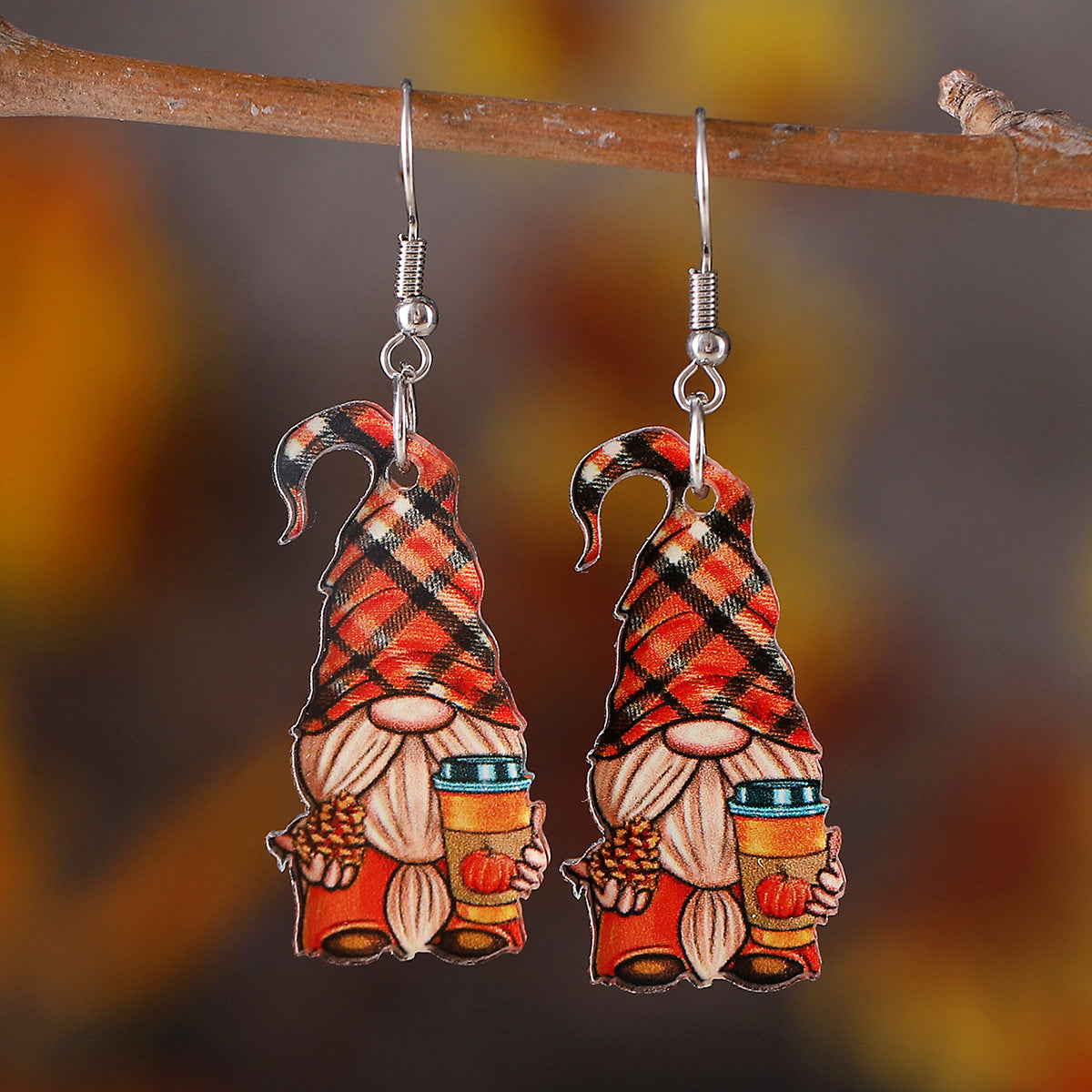 Wholesale Thanksgiving Harvest Festival Acrylic Earrings